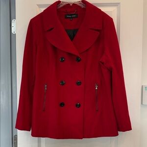 Black Rivet Women's Scarlet Pea Coat